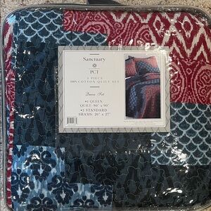 Sanctuary 3 Piece Queen Quilt set *NEW*